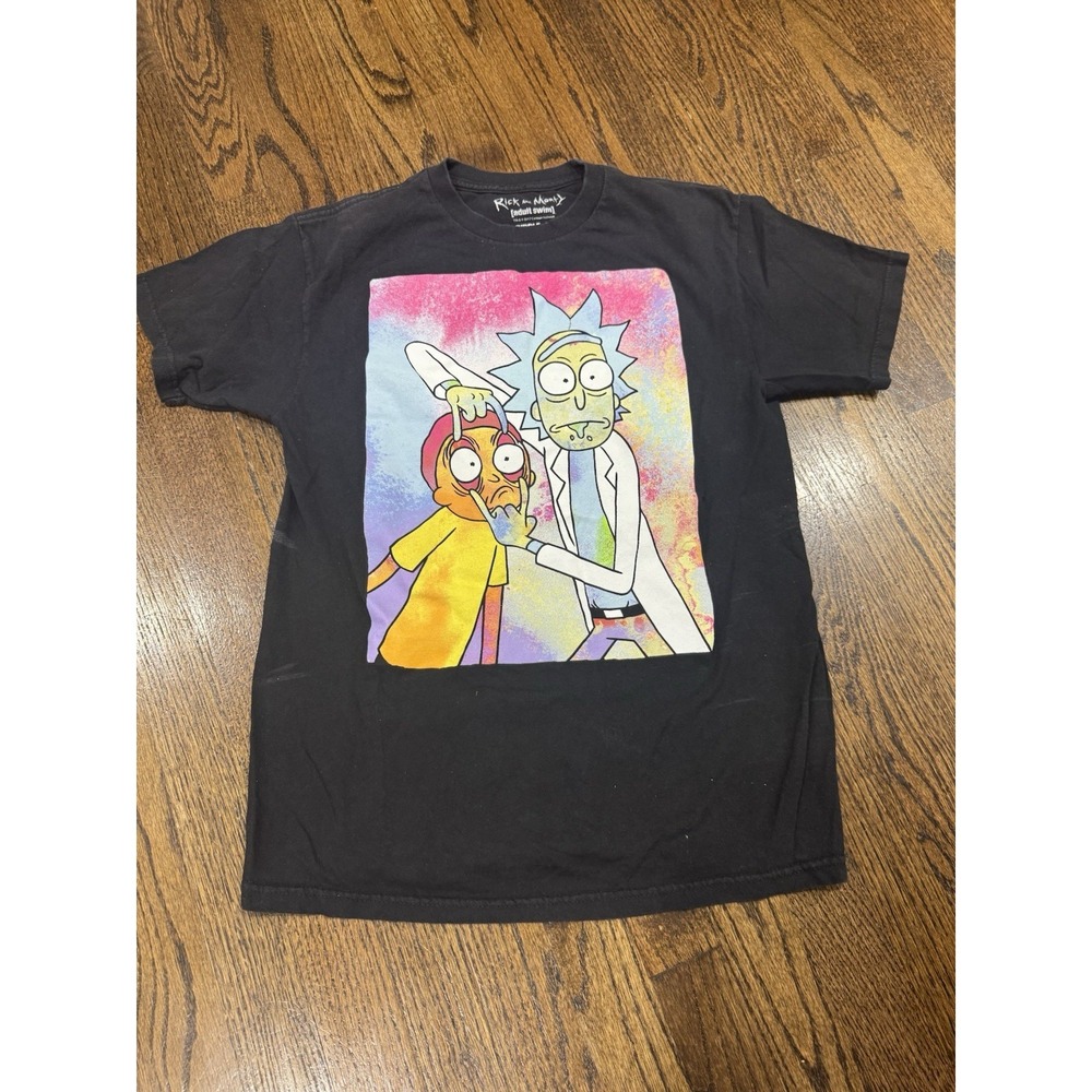 Rick And Morty Graphic Adult Swim T-Shirt‎ Men's Adult Size M Short Sleeve